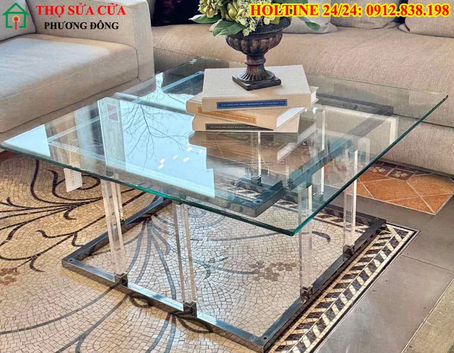 Cắt kính mặt bàn tại phường Tân Thuận