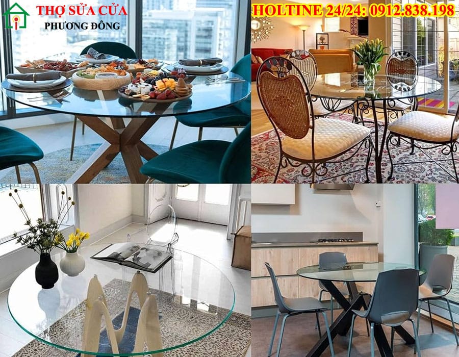 Cắt kính mặt bàn tại phường Tây Nam