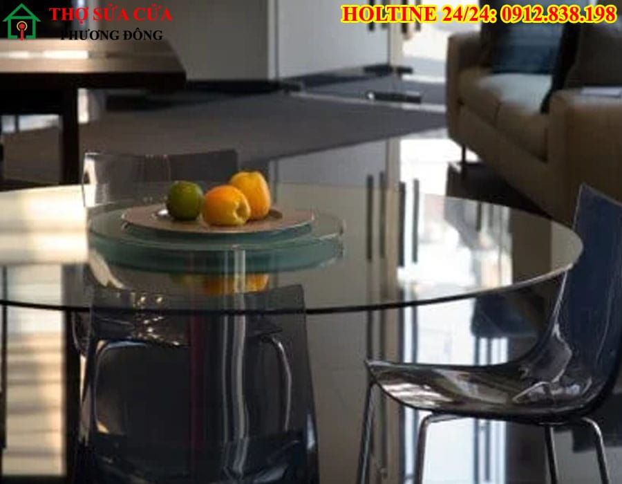 Cắt kính mặt bàn tại phường Thông Tây Hội