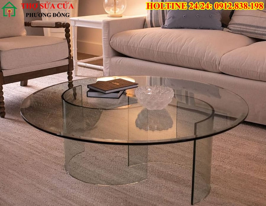 Cắt kính mặt bàn tại phường Xuân Hòa