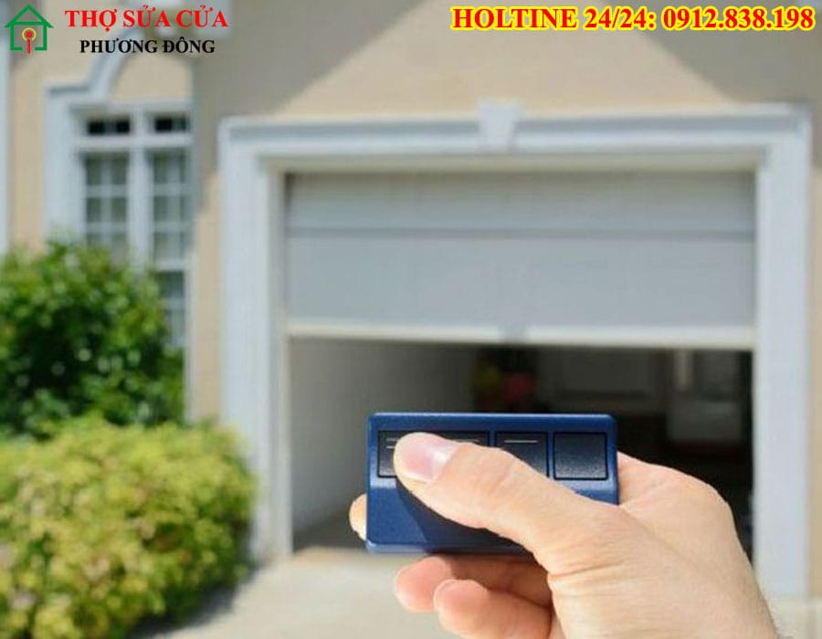 Cửa cuốn không điều khiển được bằng remote
