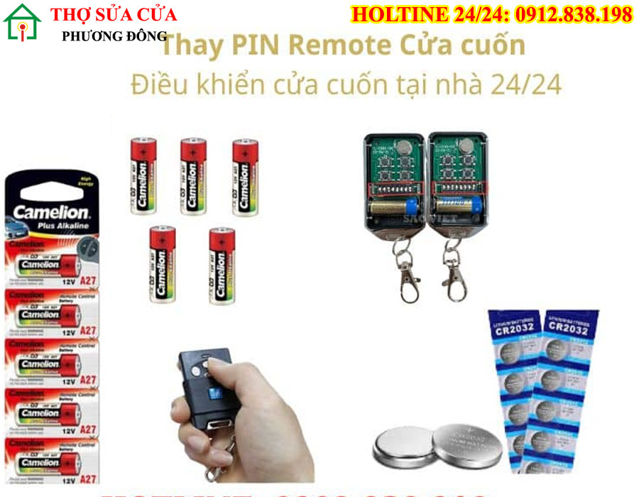 Hướng dẫn kiểm tra và thay pin remote