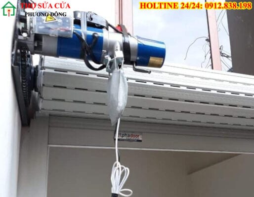 Motor cửa cuốn không chạy