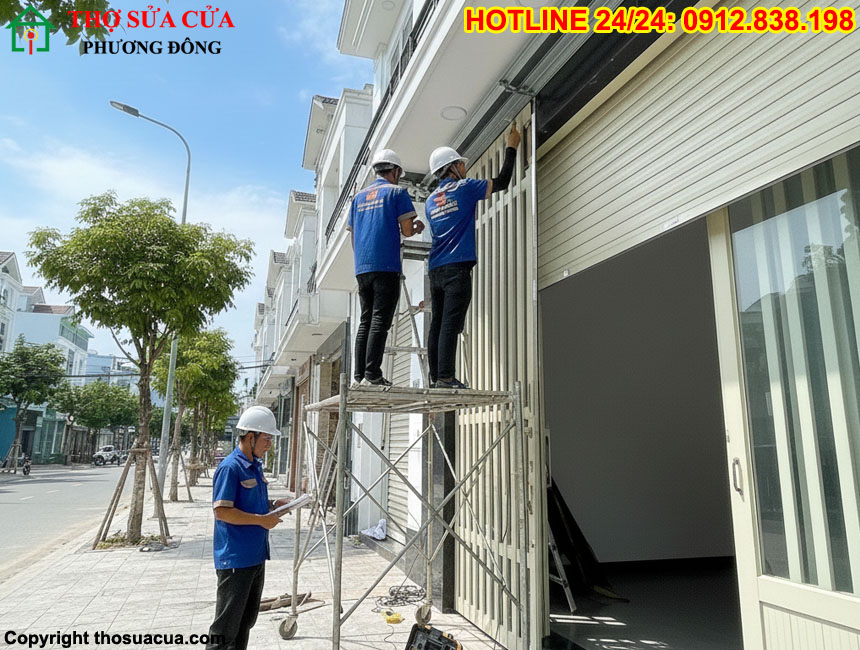 Sửa cửa cuốn phường Nguyễn Trãi
