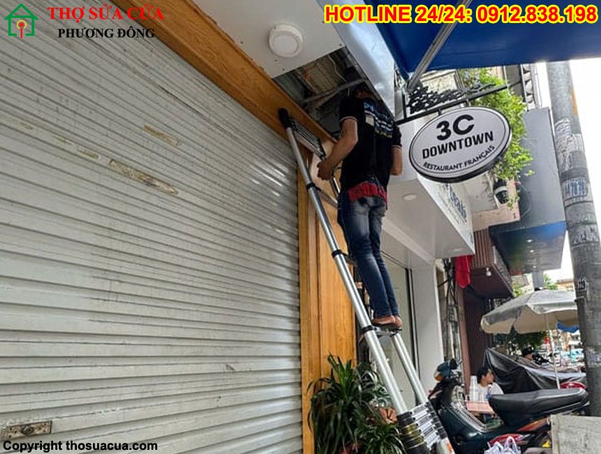 sửa cửa cuốn tại Bạch Long Vĩ