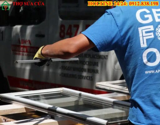 Sửa cửa kính tại phường Bình Long