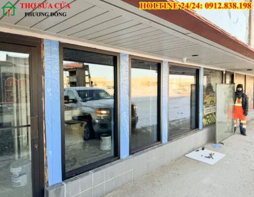 Sửa cửa kính tại phường Phước Long