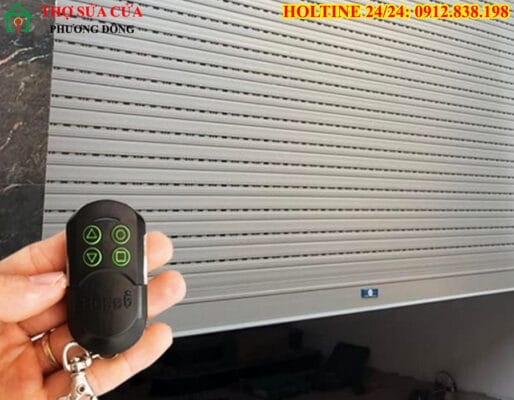 Sửa lỗi remote cửa cuốn