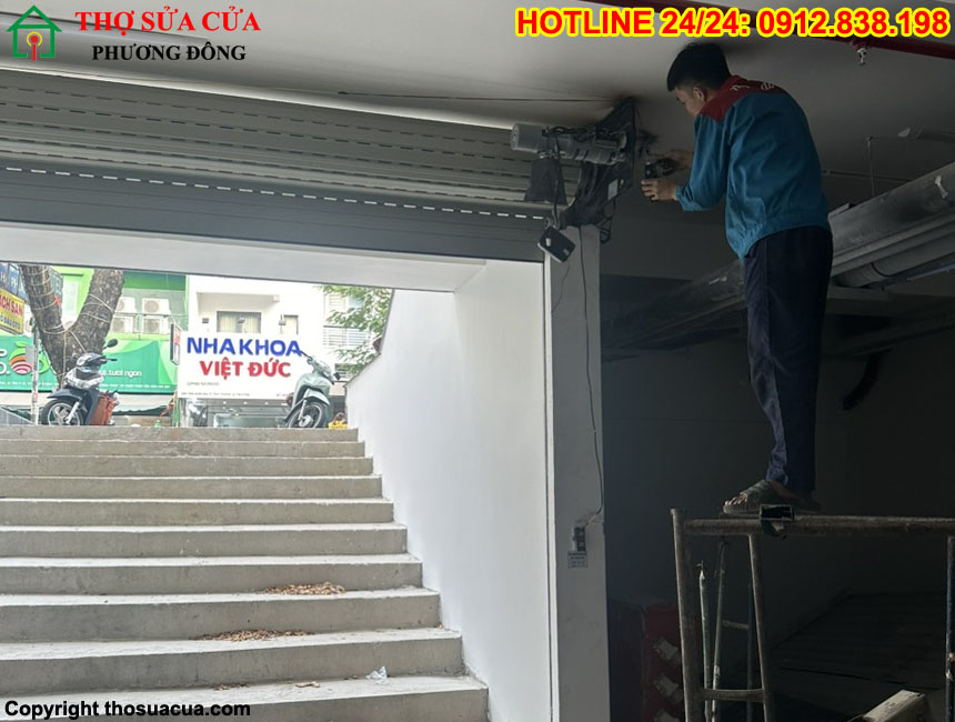 Lắp đặt cửa cuốn phường Thành Đông