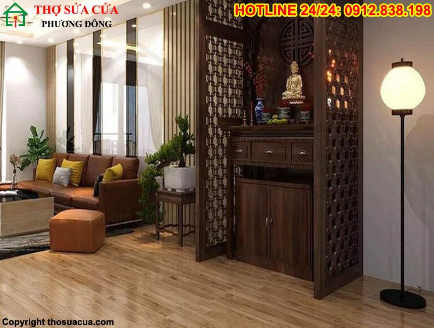 Vị trí đặt tủ thờ chung cư