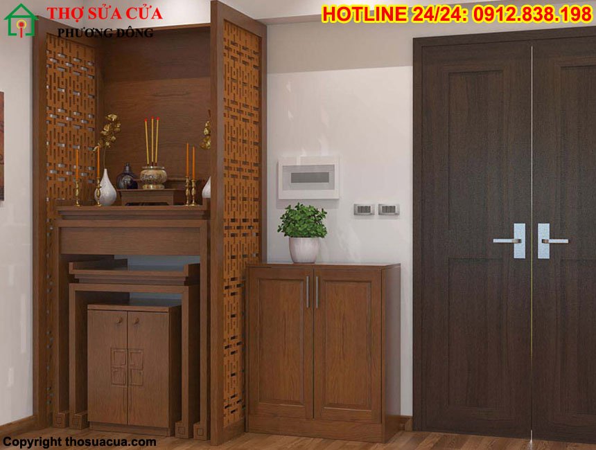Vị trí đặt tủ thờ chung cư
