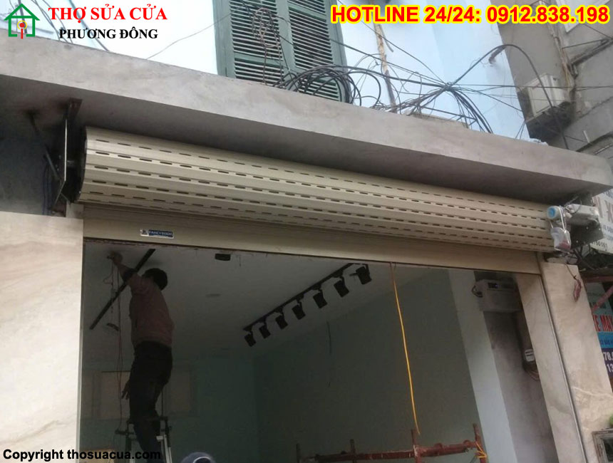 Lắp đặt cửa cuốn tại Tuyên Quang