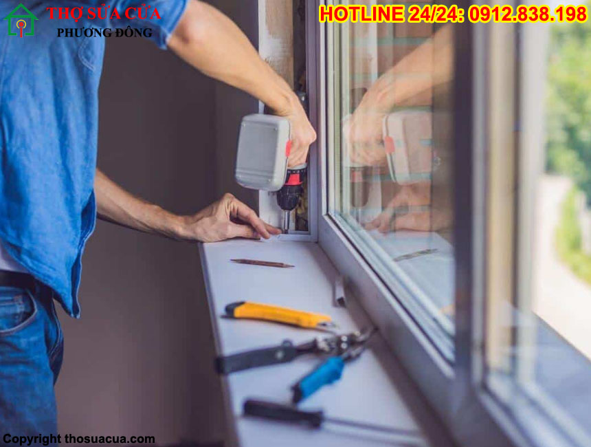Sửa cửa sổ chung cư