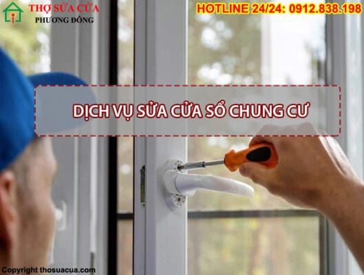 Sửa cửa sổ chung cư