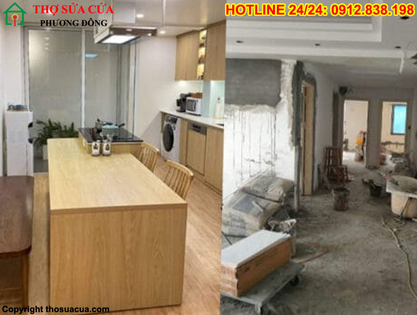 Sửa cửa sổ chung cư tại phường Bạch Mai