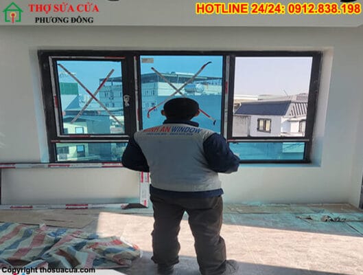 Sửa cửa sổ chung cư tại phường Hoàng Liệt