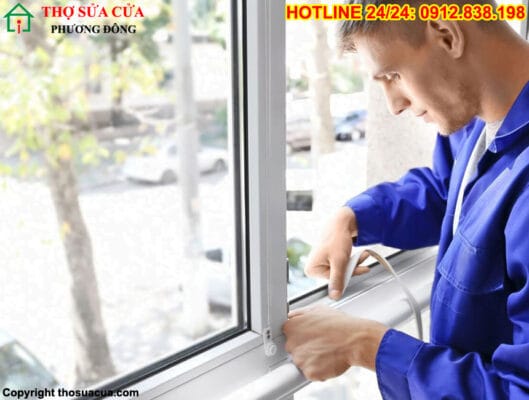 Sửa cửa sổ chung cư tại phường Lĩnh Nam