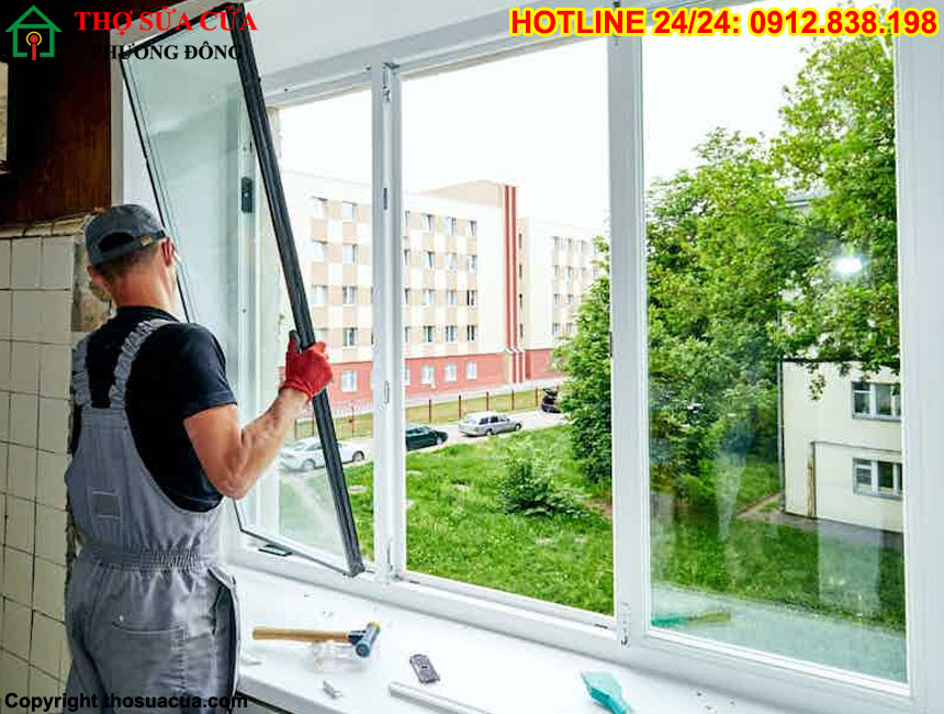 Sửa cửa sổ chung cư tại phường Yên Sở