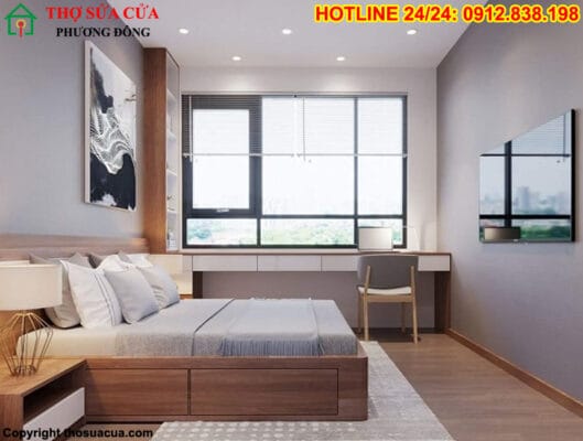 Sửa cửa sổ chung cư tại phường Bình Hòa