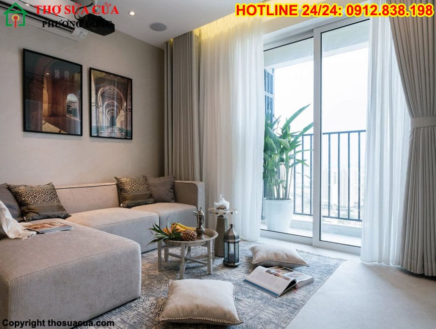 Sửa cửa sổ chung cư tại phường Bình Hưng Hòa