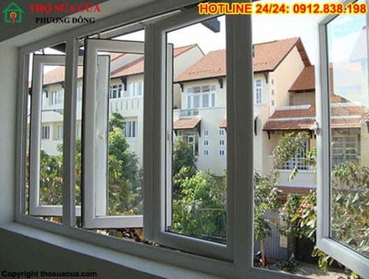 Sửa cửa sổ chung cư tại phường Bồ Đề