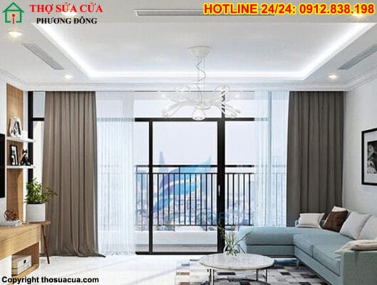 Sửa cửa sổ chung cư tại phường Cầu Giấy