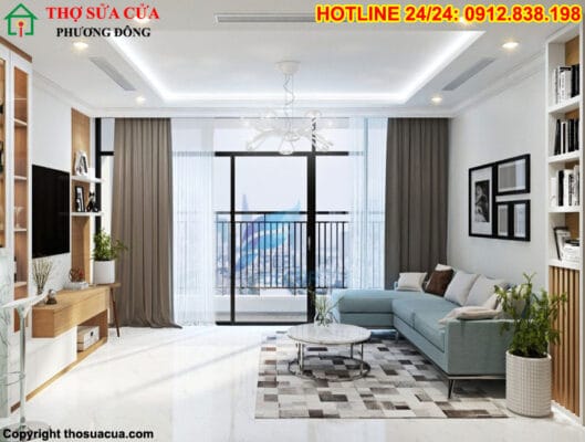 Sửa cửa sổ chung cư tại phường Dĩ An