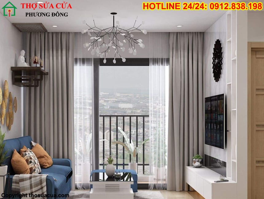 Sửa cửa sổ chung cư tại phường Đông Hưng