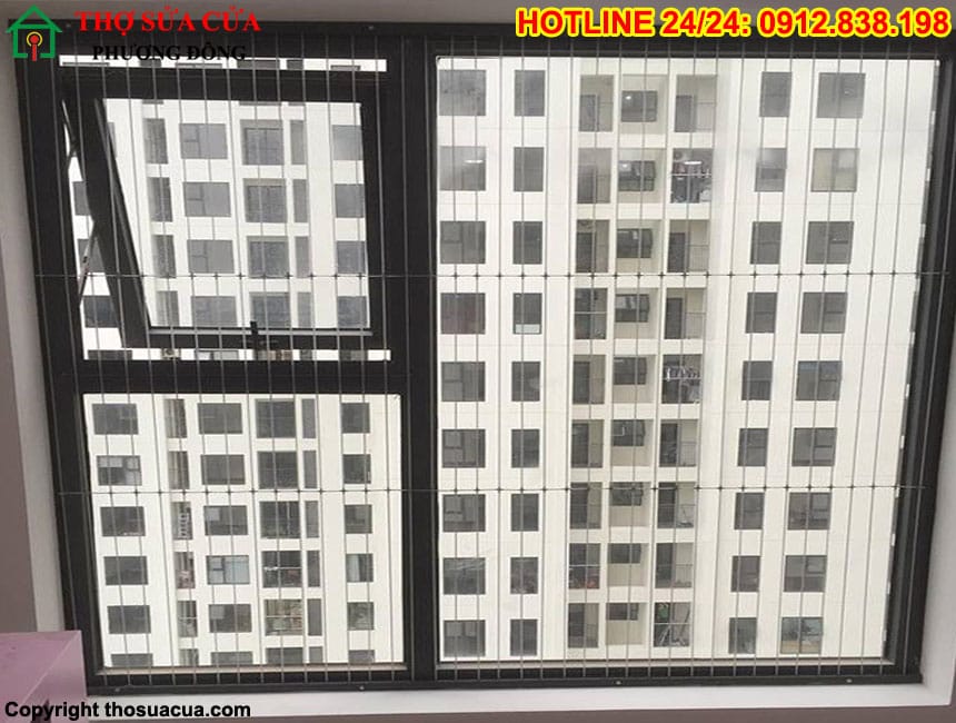 Sửa cửa sổ chung cư tại phường Gia Định