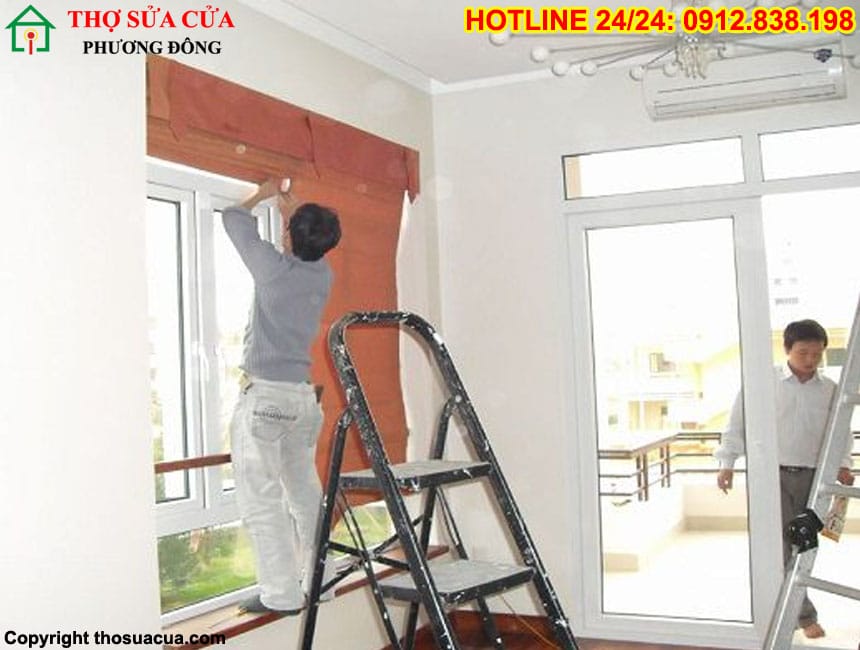 Sửa cửa sổ chung cư tại phường Long Biên