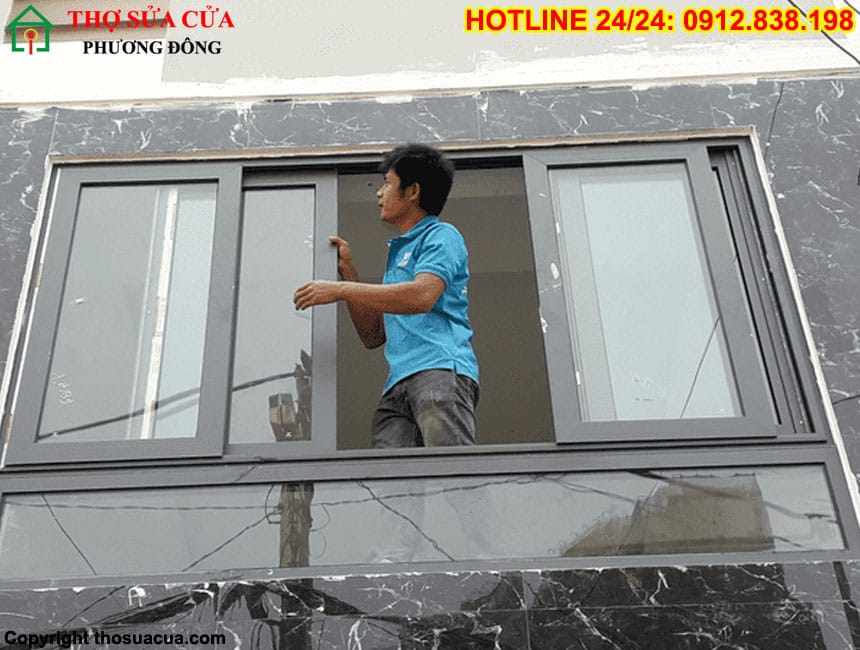 Sửa cửa sổ chung cư tại phường Sài Gòn