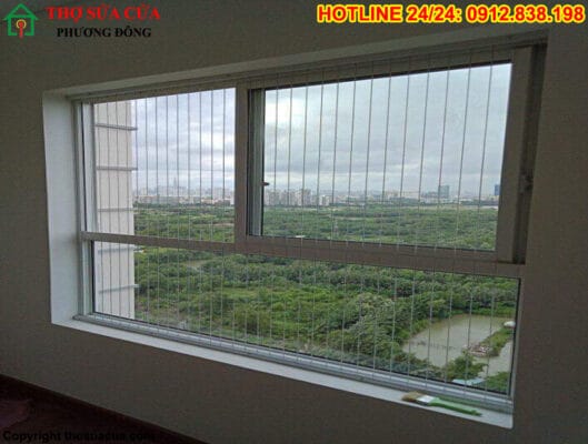 Sửa cửa sổ chung cư tại phường Tân Sơn Hòa