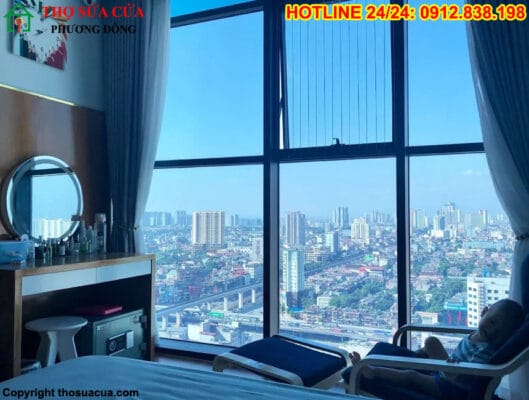 Sửa cửa sổ chung cư tại phường Tây Mỗ