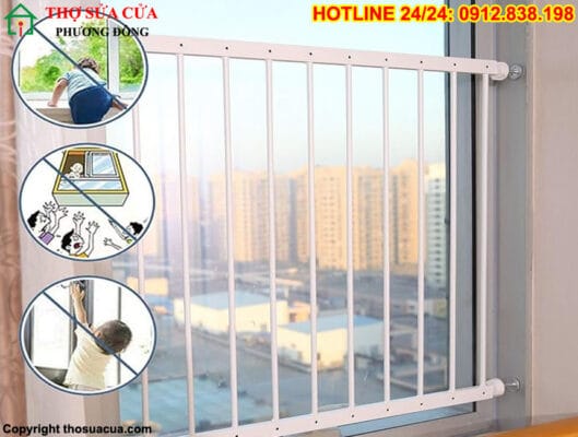 Sửa cửa sổ chung cư tại phường Thông Tây Hội