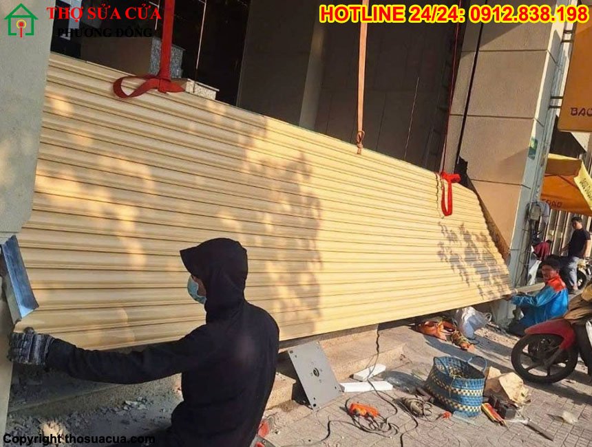 Sửa cửa cuốn Đông Anh