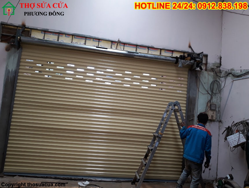 Sửa cửa cuốn tại Ba Đình