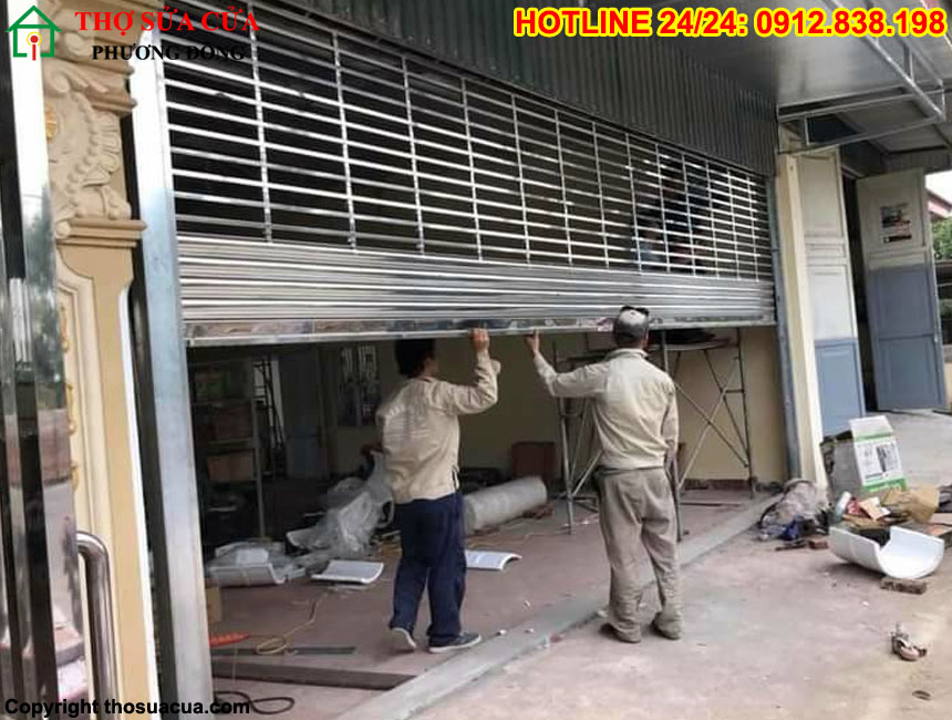 Sửa cửa cuốn tại Ba Đình