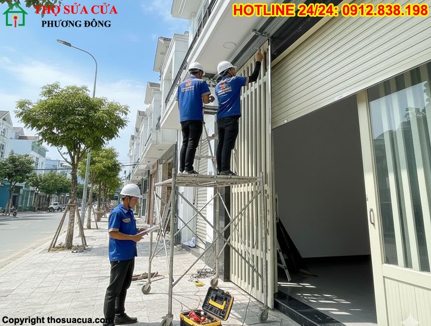 Sửa cửa cuốn tại Cầu Giấy