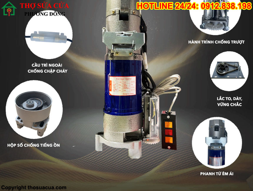 Sửa cửa cuốn tại Đan Phượng