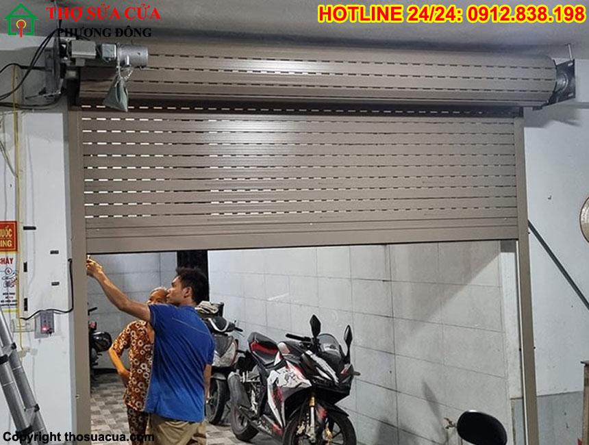 Sửa cửa cuốn tại Mê Linh