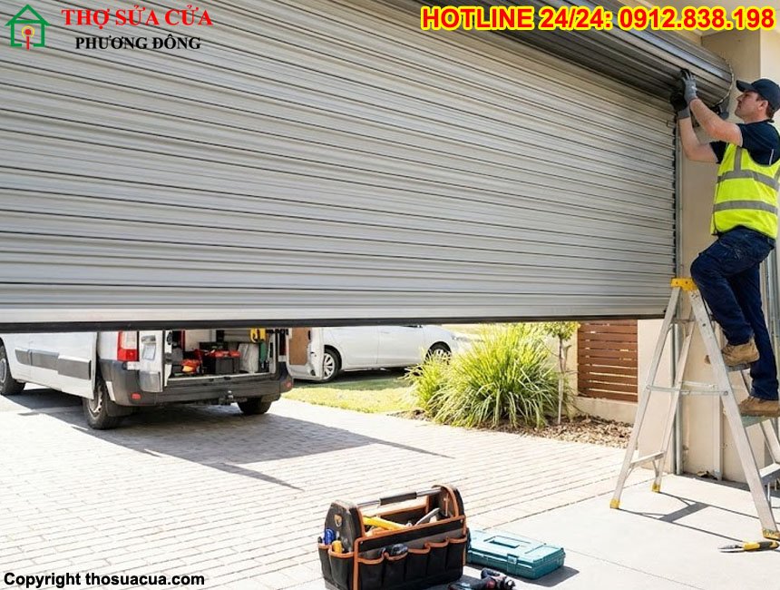 Sửa cửa cuốn tại Vĩnh Yên