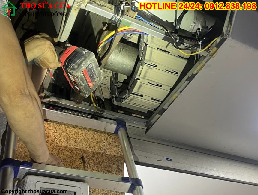 Sửa cửa cuốn tại Tây Hồ