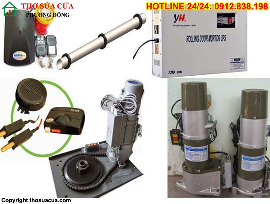 Sửa cửa cuốn tại Tây Hồ
