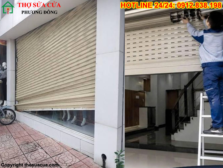 Sửa cửa cuốn tại Uông Bí