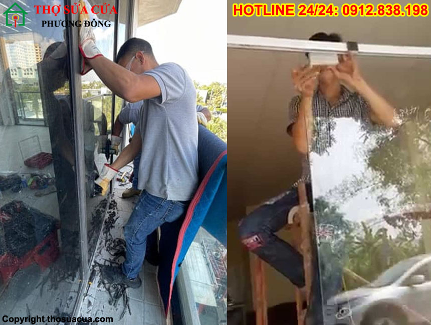 Sửa cửa kính phường Bình Cơ
