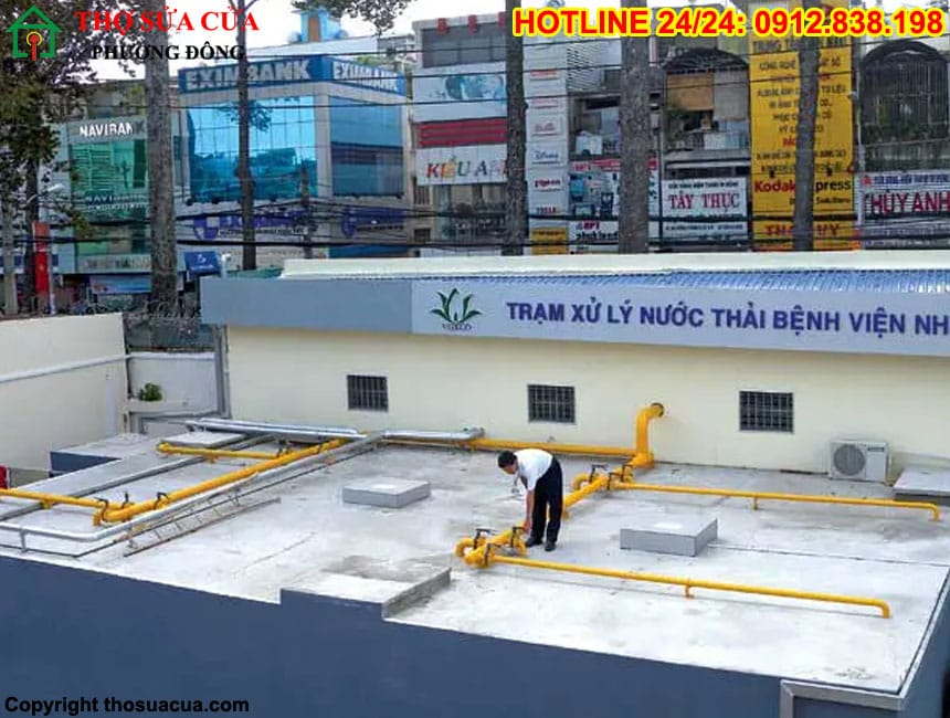 Xử lý nước thải bệnh viện