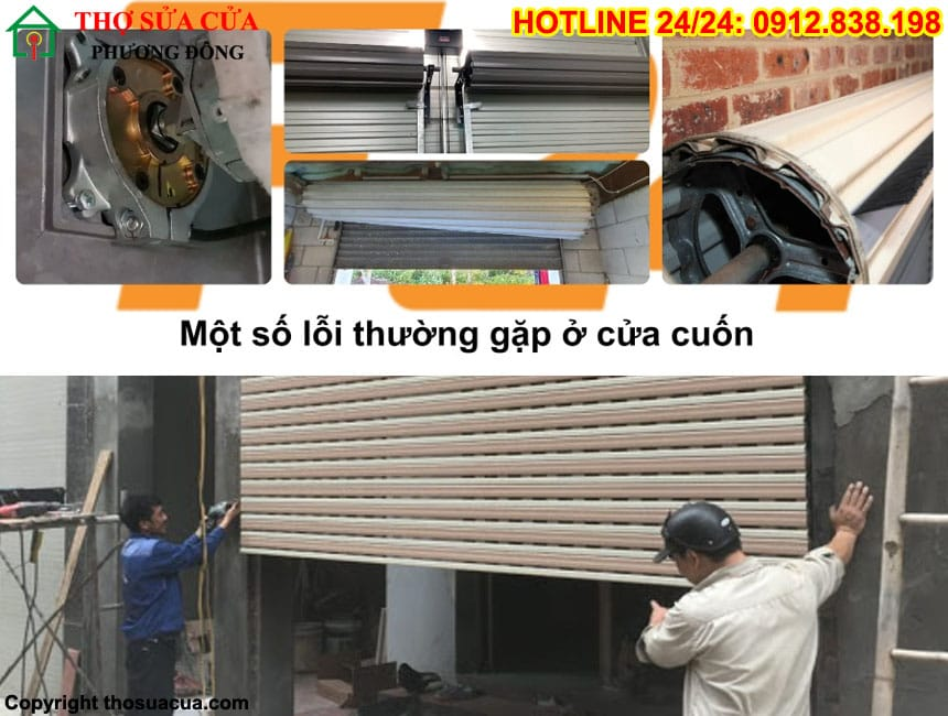 Sửa cửa cuốn tại Thạch Thất