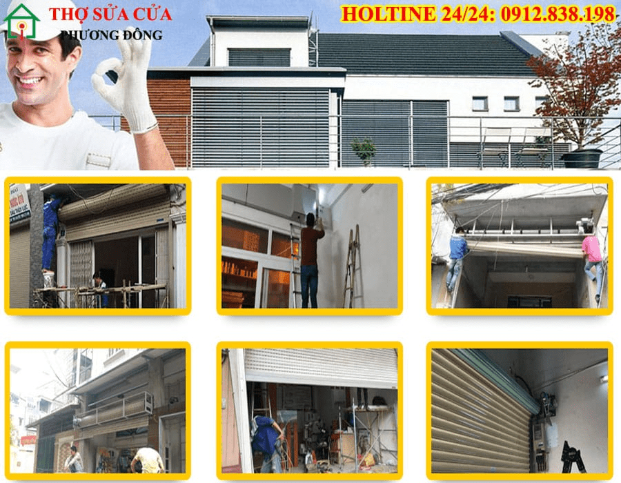 Sửa cửa cuốn tại Nhà Bè