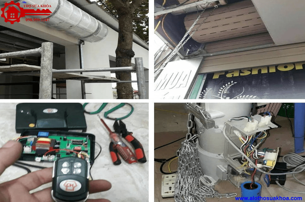 Sửa cửa cuốn tại Hà Đông