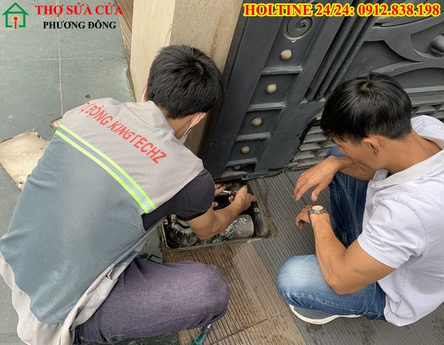 thợ sửa cửa cổng tự động